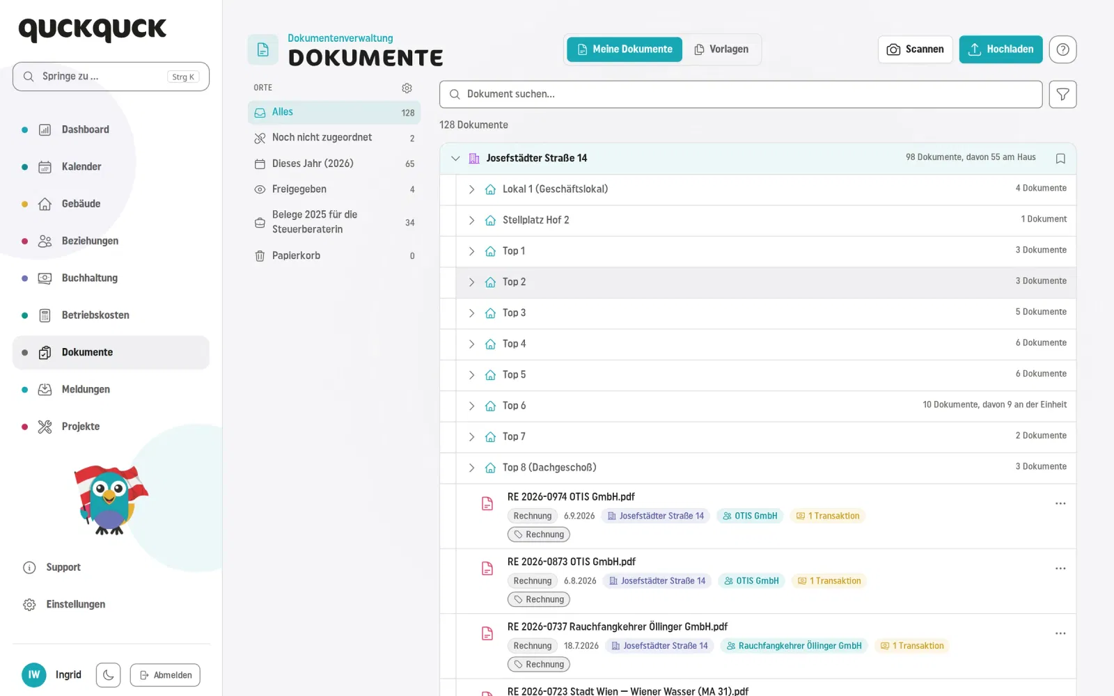 QuckQuck – Dokumente & Mieterportal